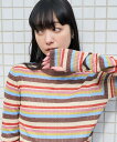 【SALE/55%OFF】FREAK'S STORE ウォッシャブル ラメクルーネックニット 25SS フリークスストア トップス ニット ピンク ブルー