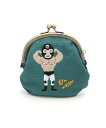 gym master gym master/(U)覆面レスラーガマグチミニポーチ ジムマスター 財布・ポーチ・ケース ポーチ ホワイト ブラック グリーン ネイビー