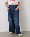 journal standard luxe 《追加予約 3》10OZデニム コラパンツ ジャーナルスタンダード ラックス パンツ ジーンズ・デニムパンツ ネイビ...