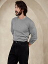 バナナリパブリック 【SALE／49%OFF】BANANA REPUBLIC (M)ソフトウォッシュ ロングスリーブ Tシャツ バナナ・リパブリック トップス カットソー・Tシャツ グレー ブルー