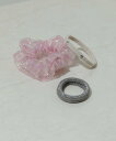 【SALE/50%OFF】SMELLY シアー3セットヘアゴム スメリー ヘアアクセサリー ヘアゴム ピンク ブルー