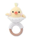 SLAP SLIP BABY クマウサギひよこクルマモチーフかぎ編み歯がためベビー ベベ オンライン ストア マタニティウェア・ベビー用品 その他のベビーグッズ ホワイト イエロー ベージュ レッド