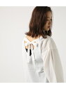 【SALE/50%OFF】AZUL by moussy バックリボンフレアスリーブブラウス アズールバイマウジー シャツ/ブラウス【RBA_S】【RBA_E】