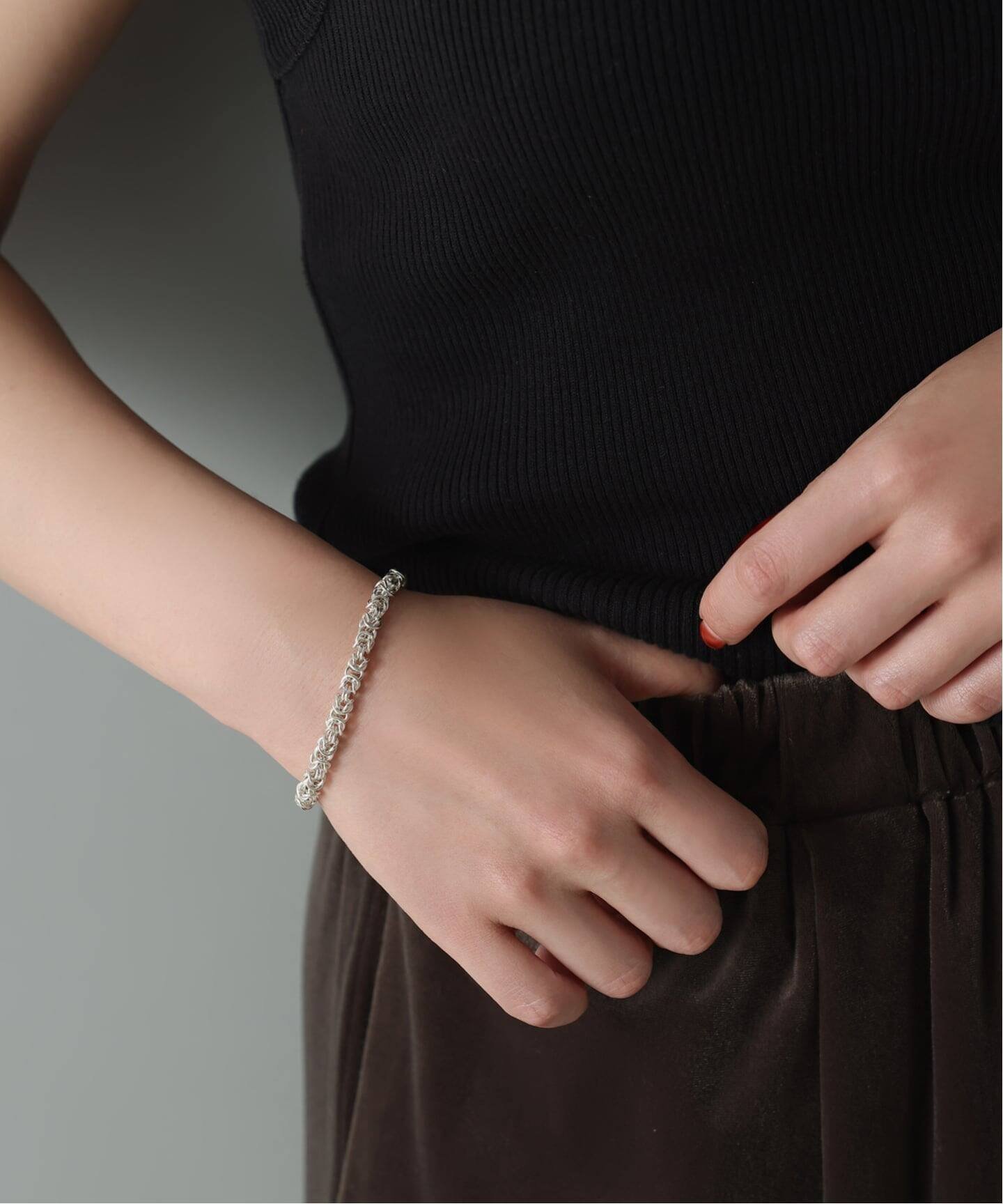 Lilas 《WEB限定予約》【SAMH by LILAS】 ジャーマンロブスターチェーンブレスレット SV スピックアンドスパン アクセサリー・腕時計 ブレスレット・バングル シルバー【送料無料】