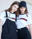 【SALE／9 OFF】TOMMY HILFIGER (U)TOMMY HILFIGER(トミーヒルフィガー) 【オンライン限定】トミーヒルフィガーロゴTシャツ / TINO TEE トミーヒルフィガー トップス カットソー Tシャツ ホワイト ブラック グレー レッド【送料無料】