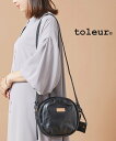 【SALE／31 OFF】toleur toleur/カウレザー円形ショルダーバッグ 本革 リアルレザー ポシェット お出掛け 20代 30代 40代 50代 トーラ 11847 セットアップセブン バッグ ショルダーバッグ ブラック ブラウン パープル イエロー【送料無料】