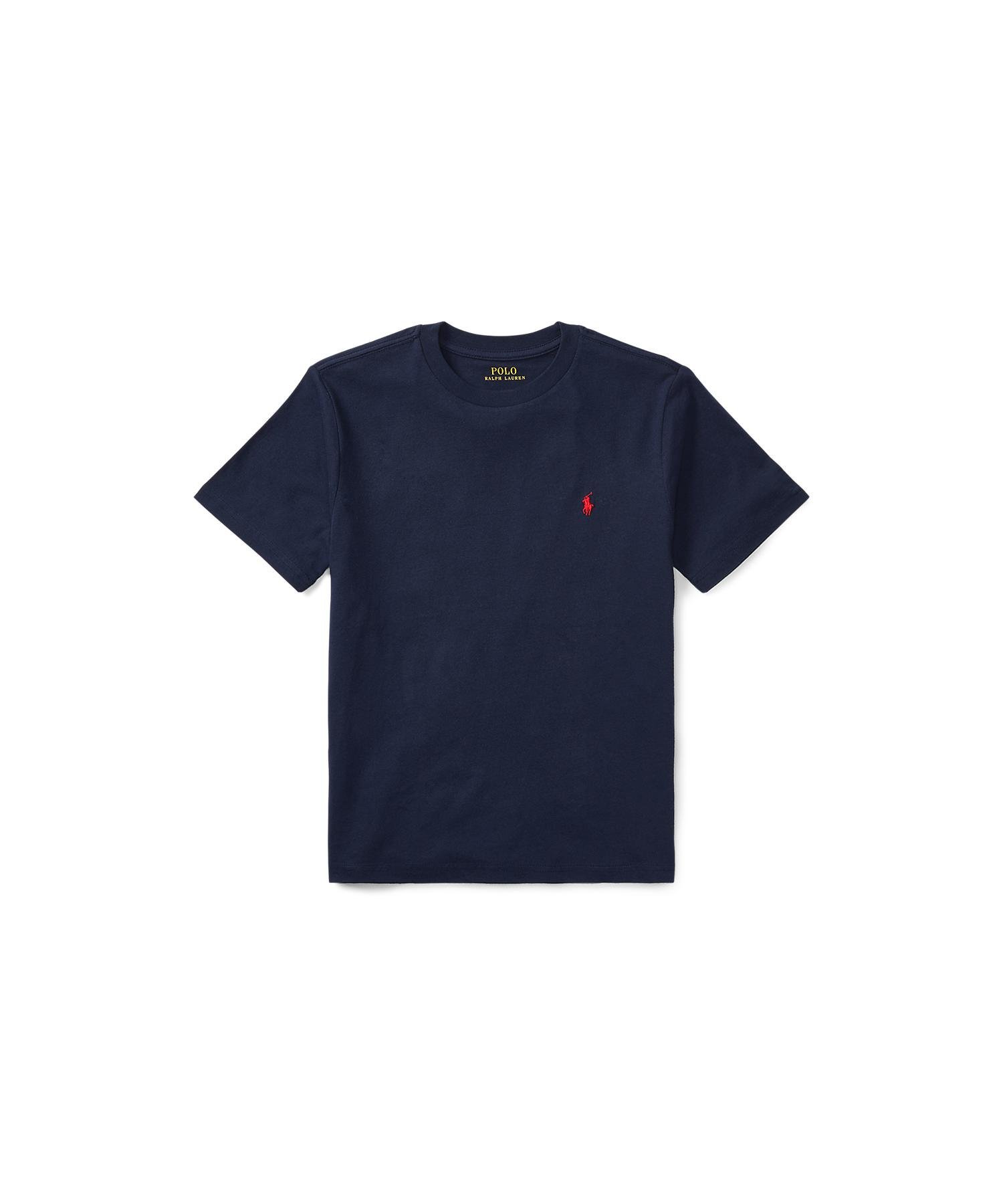 POLO RALPH LAUREN (ボーイズ 8才~20才)コットン ジャージー クルーネック Tシャツ ラルフローレン トップス カットソー・Tシャツ ネイビー【送料無料】