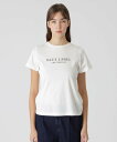 BLUE LABEL CRESTBRIDGE ロゴプリントTシャツ ブルーレーベル / ブラックレーベル・クレストブリッジ トップス その他のトップス ブルー ...