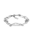 DIESEL ディーゼル アクセサリー メンズ ブレスレット シルバー DX1599040 ウォッチステーションインターナショナル アクセサリー・腕時計 ブレスレット・バングル シルバー【送料無料】(4)