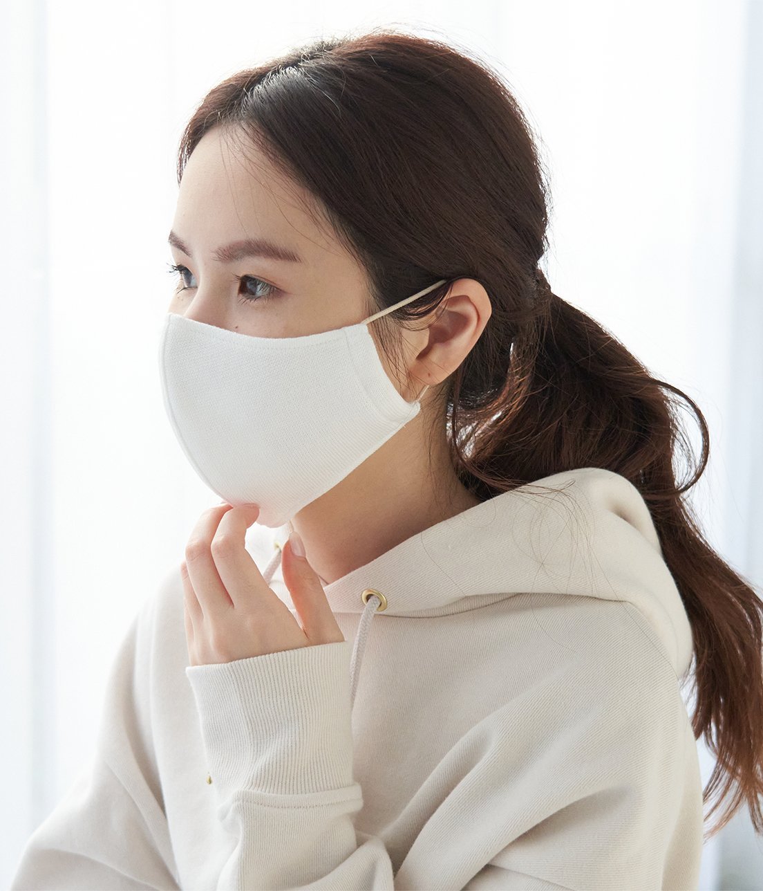 【SALE／83%OFF】ROPE' PICNIC PASSAGE 【抗菌防臭加工】ミラノリブニットマスク ロペピクニック 福袋・ギフト・その他 その他 ホワイト ベージュ グリーン ピンクのサムネイル