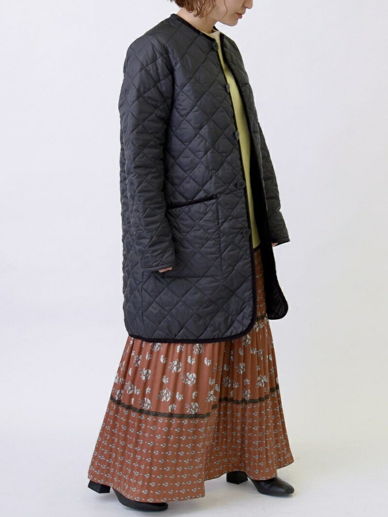 【SALE／30%OFF】SHIPS WOMEN LAVENHAM:BRUNDON◇ シップス ジャケット・アウター その他のジャケット・アウター ブラック ベージュ【送料無料】