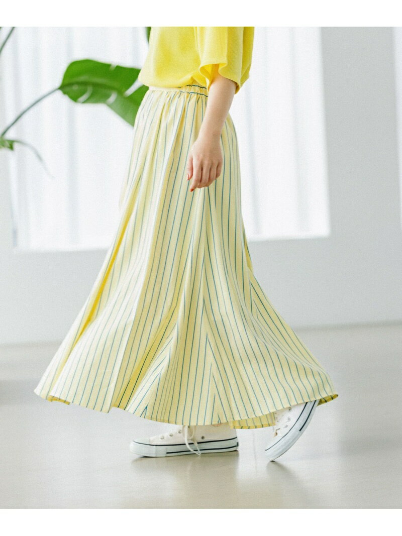 studio CLIP (W)PT-アソートマーメードSK スタディオクリップ スカート ロング・マキシスカート イエロー ブルー ブラック ブラウン【送料無料】のサムネイル