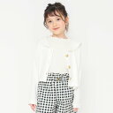 【SALE/30%OFF】branshes 【接触冷感】セーラー衿カーディガン ブランシェス トップス カーディガン ホワイト ピンク