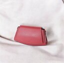 【SALE/30%OFF】OLISTIA フラップショルダーバッグ セレクトショップルーチェ バッグ ショルダーバッグ グリーン レッド【送料無料】