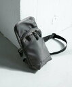 【SALE/15%OFF】RODE SKO パラコードスクエアボディバッグ ロデスコ バッグ ショルダーバッグ グレー ブラック【送料無料】
