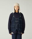 Snow Peak TAKIBI Denim Vest スノーピーク トップス ベスト・ジレ ネイビー【送料無料】