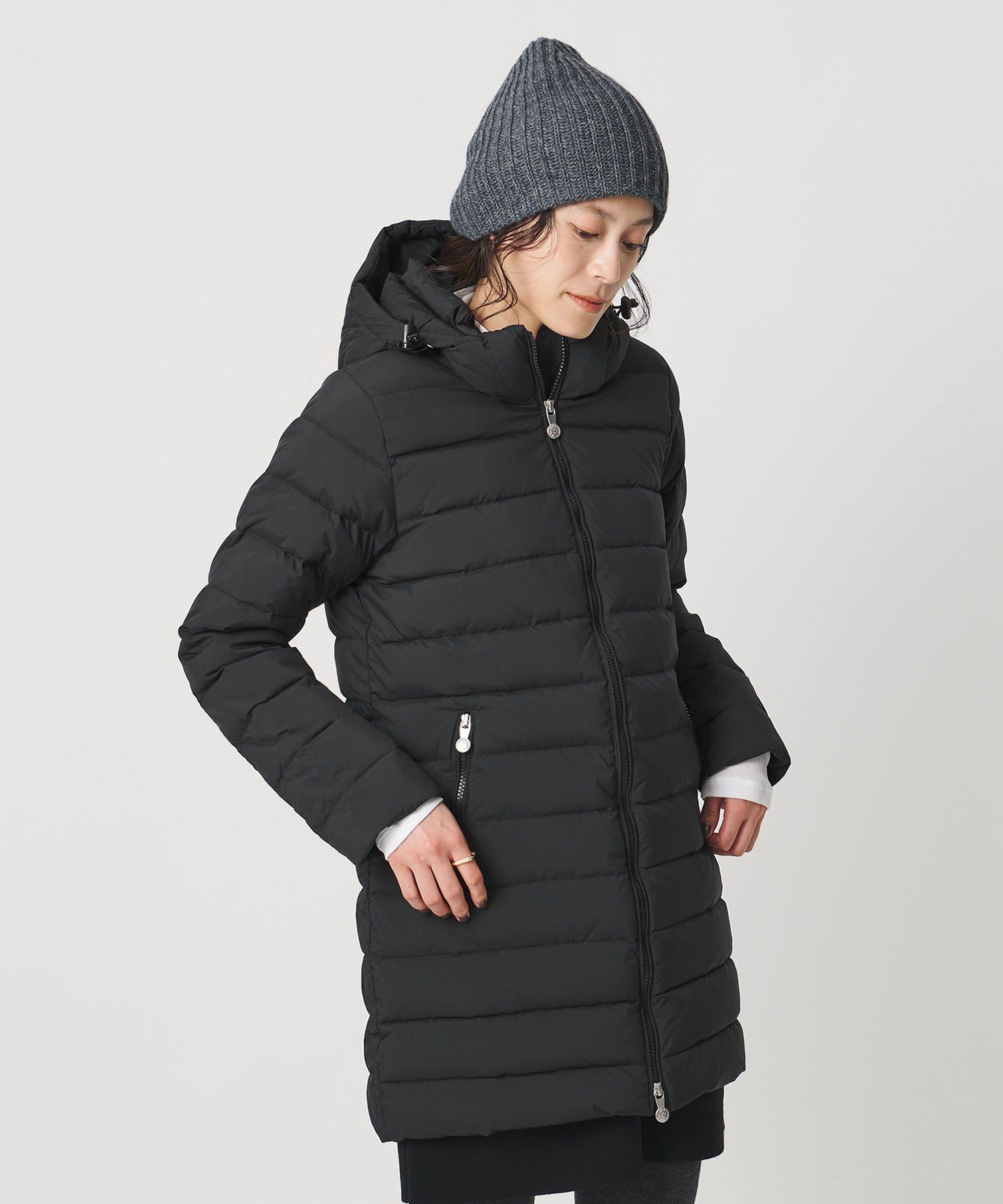 UNITED ARROWS ＜PYRENEX＞SPOUTNIC ロング ダウン コート ユナイテッドアローズ ジャケット・アウター その他のジャケット・アウター ブラック【送料無料】のサムネイル