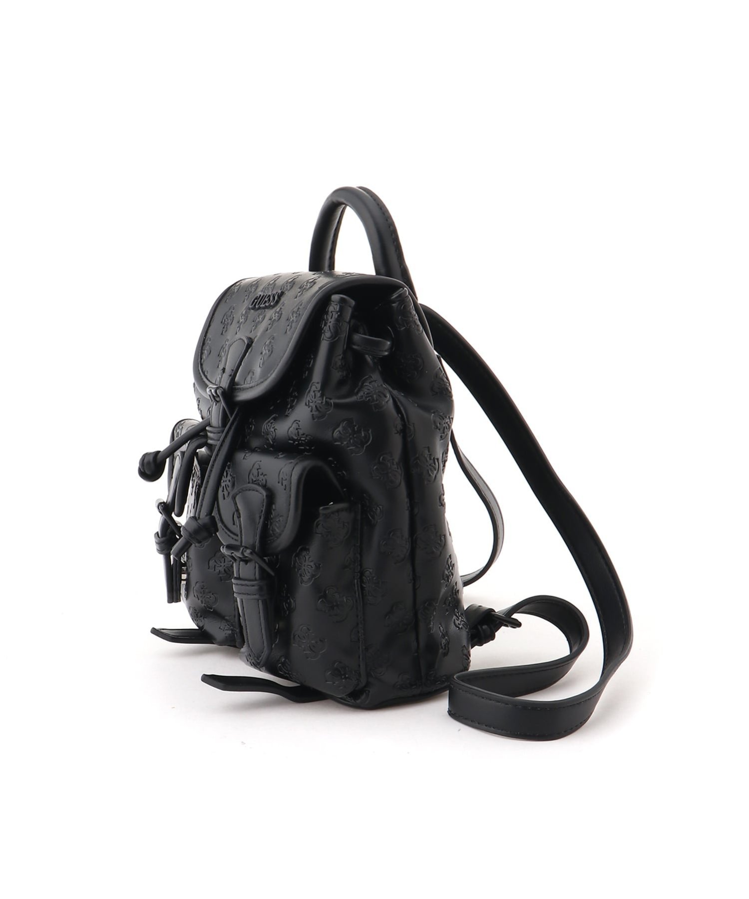 GUESS/(W)LITZY 4G Debossed Back Pack リュック バックパック ゲス バッグ リュック・バックパック ピンク ブラック