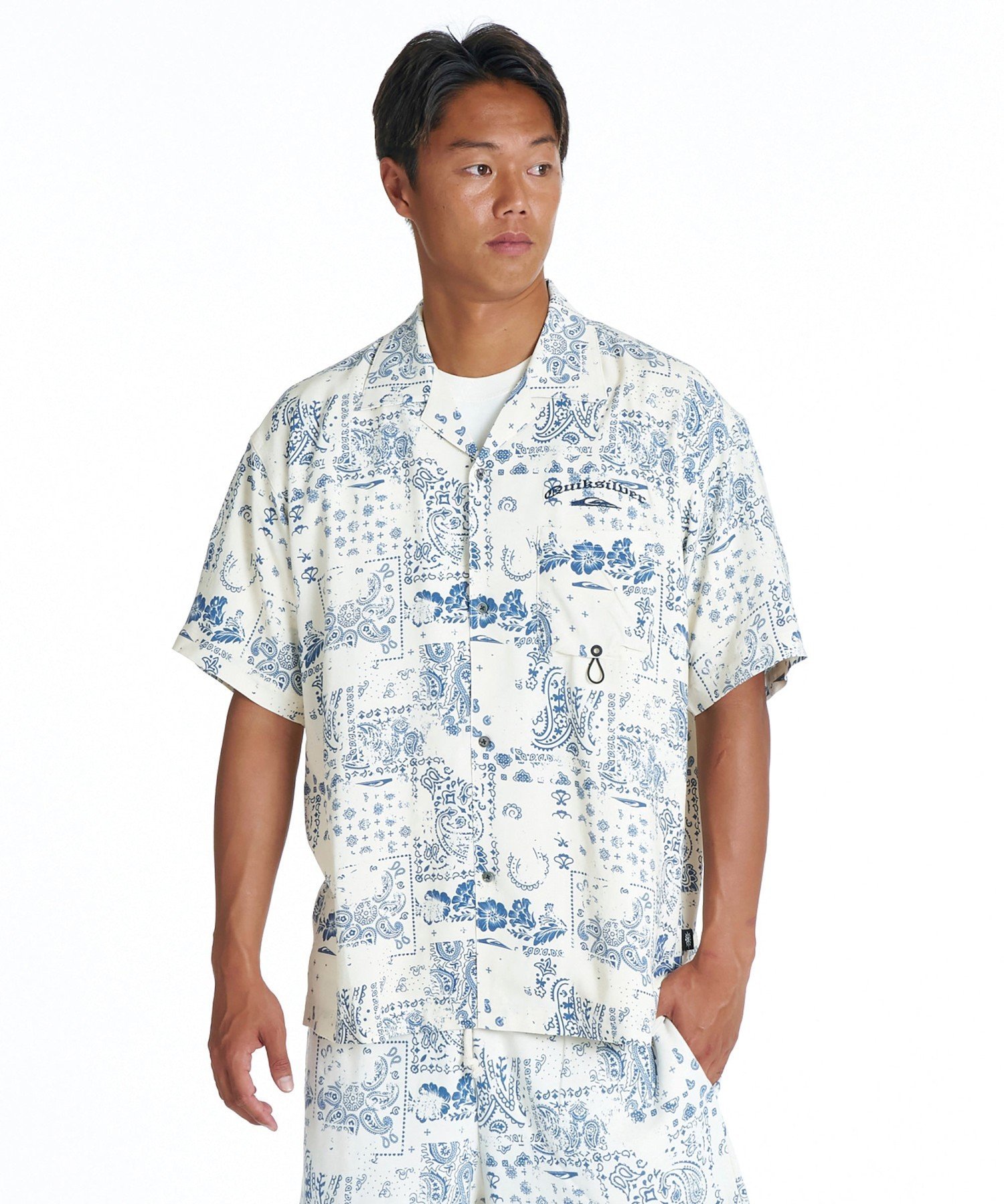 QUIKSILVER MERCURY PAISLEY OPEN 【2026年夏モデル】 クイックシルバー トップス シャツ・ブラウス