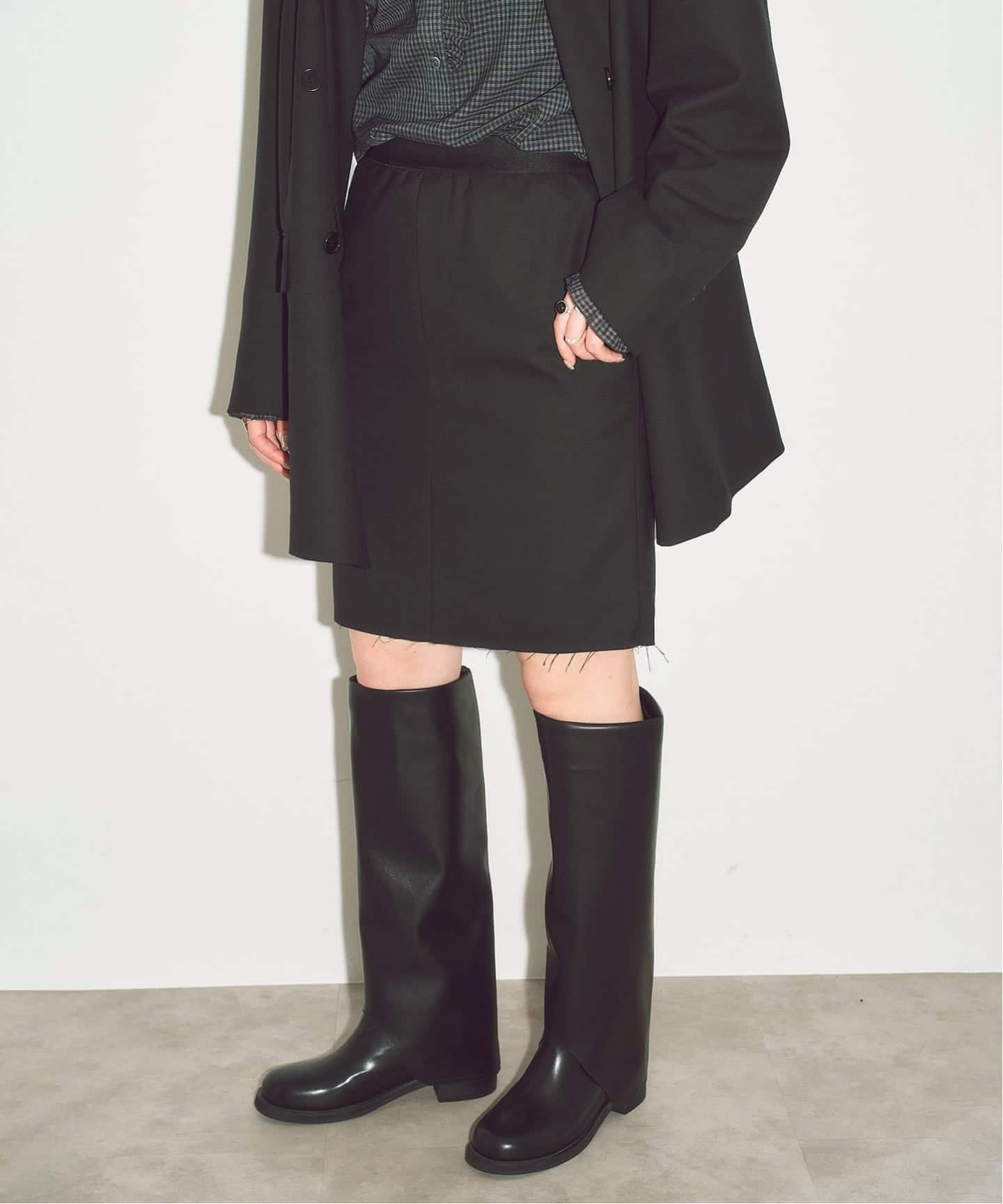CITYSHOP 《予約》SHORT TIGHT スカート シティーショップ スカート その他のスカート ブラック ブラウン【送料無料】