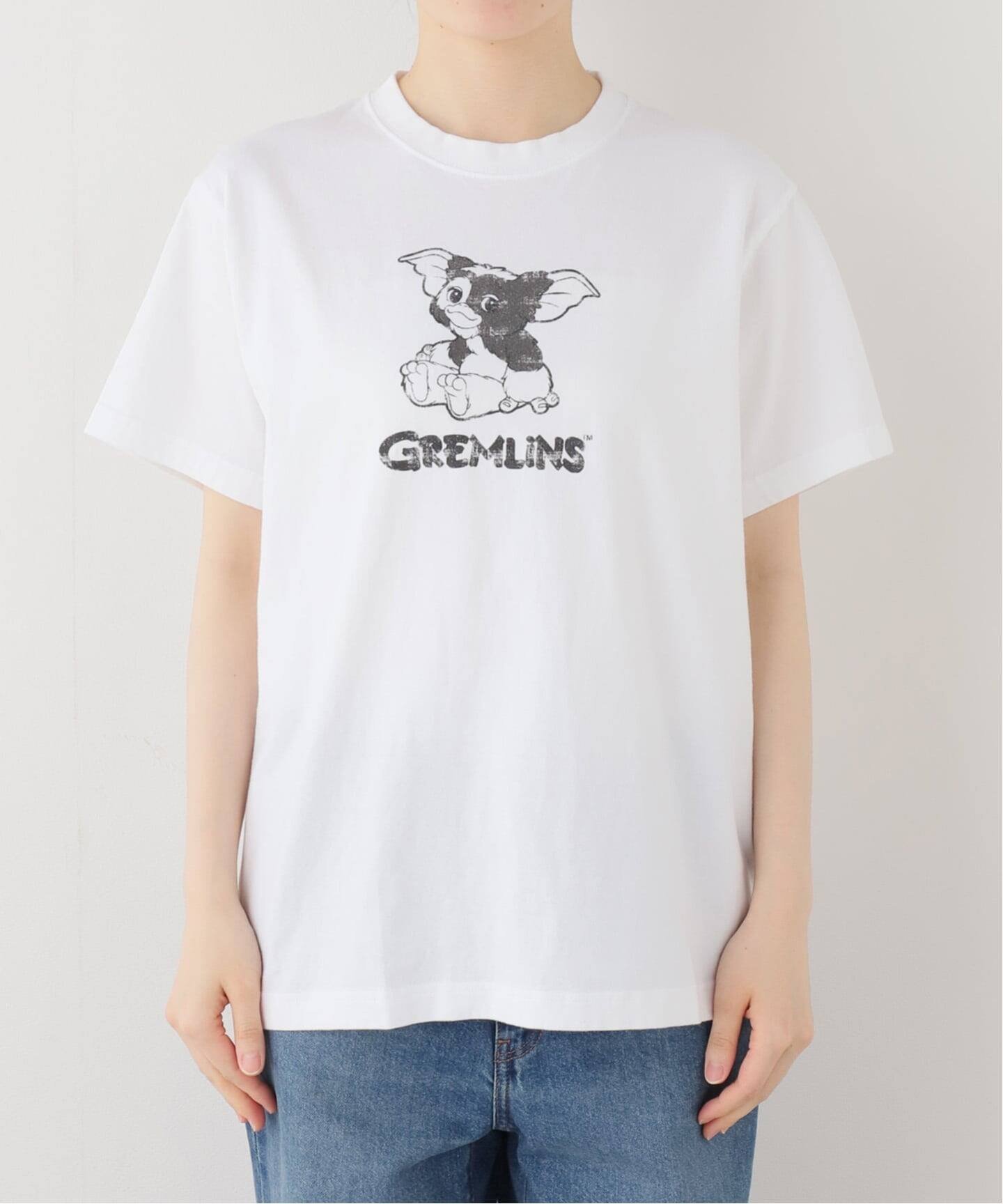 SLOBE IENA BALMYDAYS/バルミーデイズ SLOBE別注 グレムリンTシャツ BAL-26SS-CS50 スローブ イエナ トップス カットソー・Tシャツ ホワイト