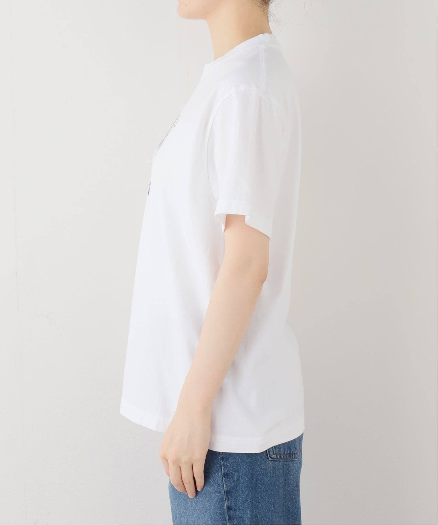 SLOBE IENA BALMYDAYS/バルミーデイズ SLOBE別注 グレムリンTシャツ BAL-26SS-CS50 スローブ イエナ トップス カットソー・Tシャツ ホワイト