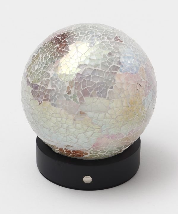 チャイハネ モザイクフルムーンランプ アミナコレクション インテリア・生活雑貨 ライト・照明器具 レッド【送料無料】