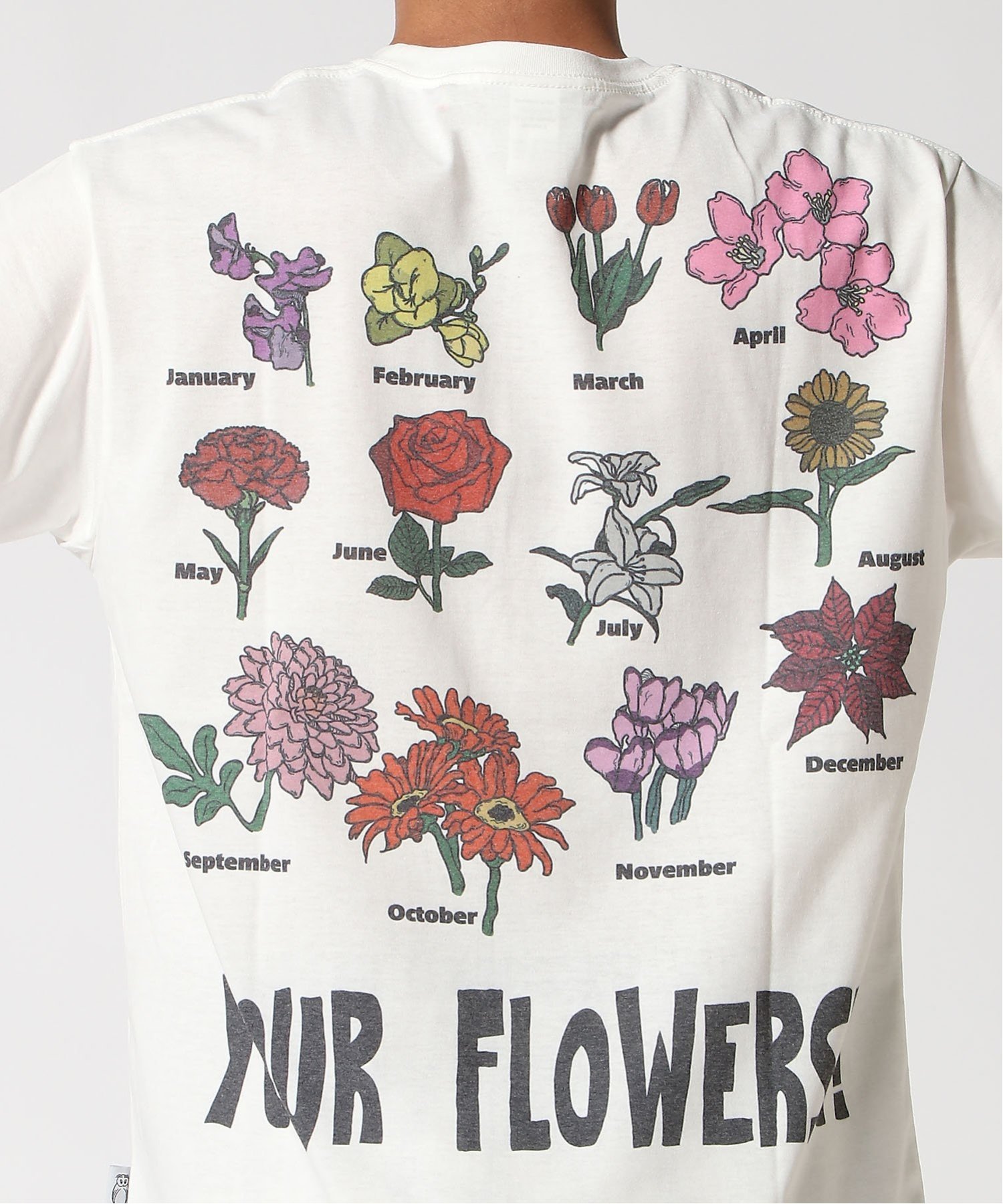 gym master gym master/(U)5.8oz T/Cドライyour flowers Tee ジムマスター トップス カットソー・Tシャツ グレー グリーン ホワイト ブルー