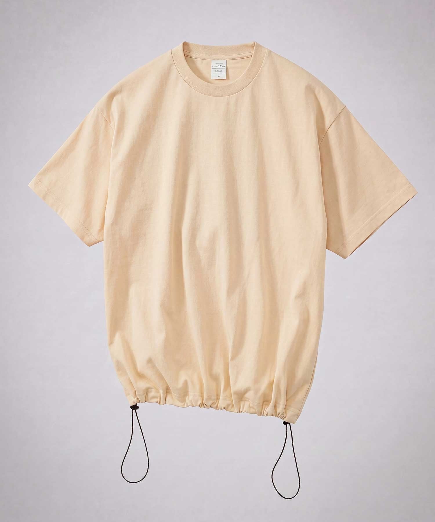 【SALE／48%OFF】United Athle United Athle/6.5オンス リラックスフィット Tシャツ(裾ドローコード) 1110-01 セットアップセブン トップス カットソー・Tシャツ ブラック ホワイト