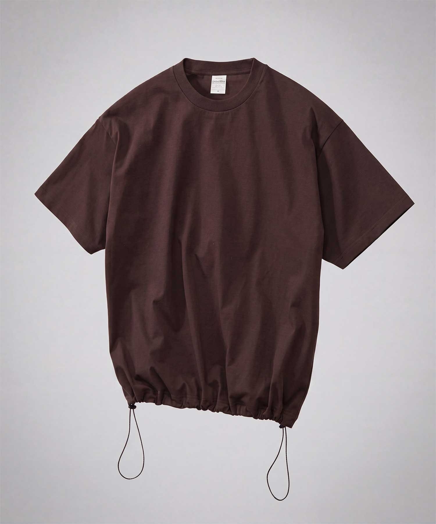 【SALE／45%OFF】United Athle United Athle/6.5オンス リラックスフィット Tシャツ(裾ドローコード) 1110-01 セットアップセブン トップス カットソー・Tシャツ ネイビー ブラウン ブラック ホワイト