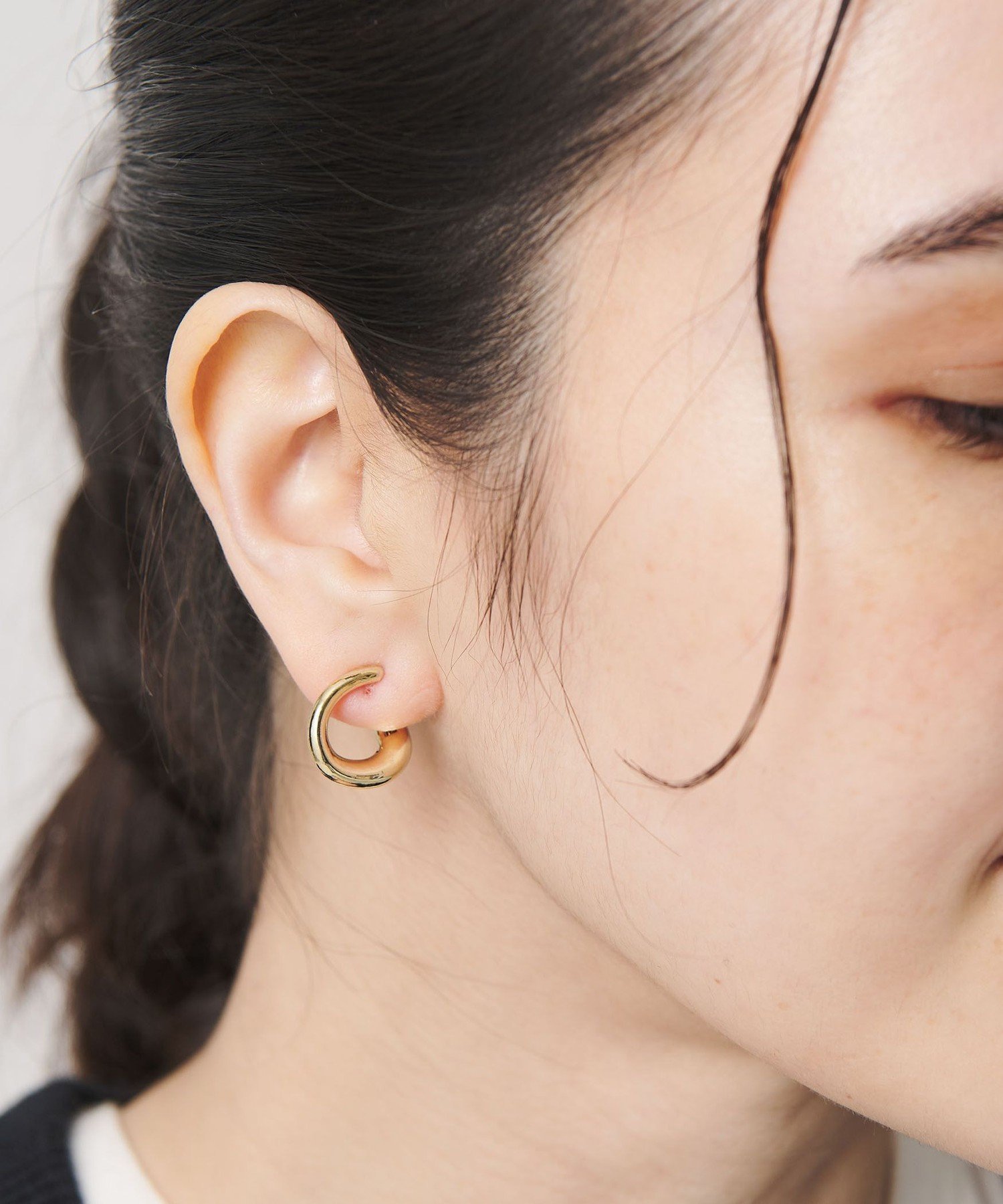 BEAUTY&YOUTH UNITED ARROWS メタル プレーン サークル イヤリング ビューティー＆ユース ユナイテッドアローズ アクセサリー・腕時計 イヤリング・イヤーカフ ゴールド シルバー【送料無料】