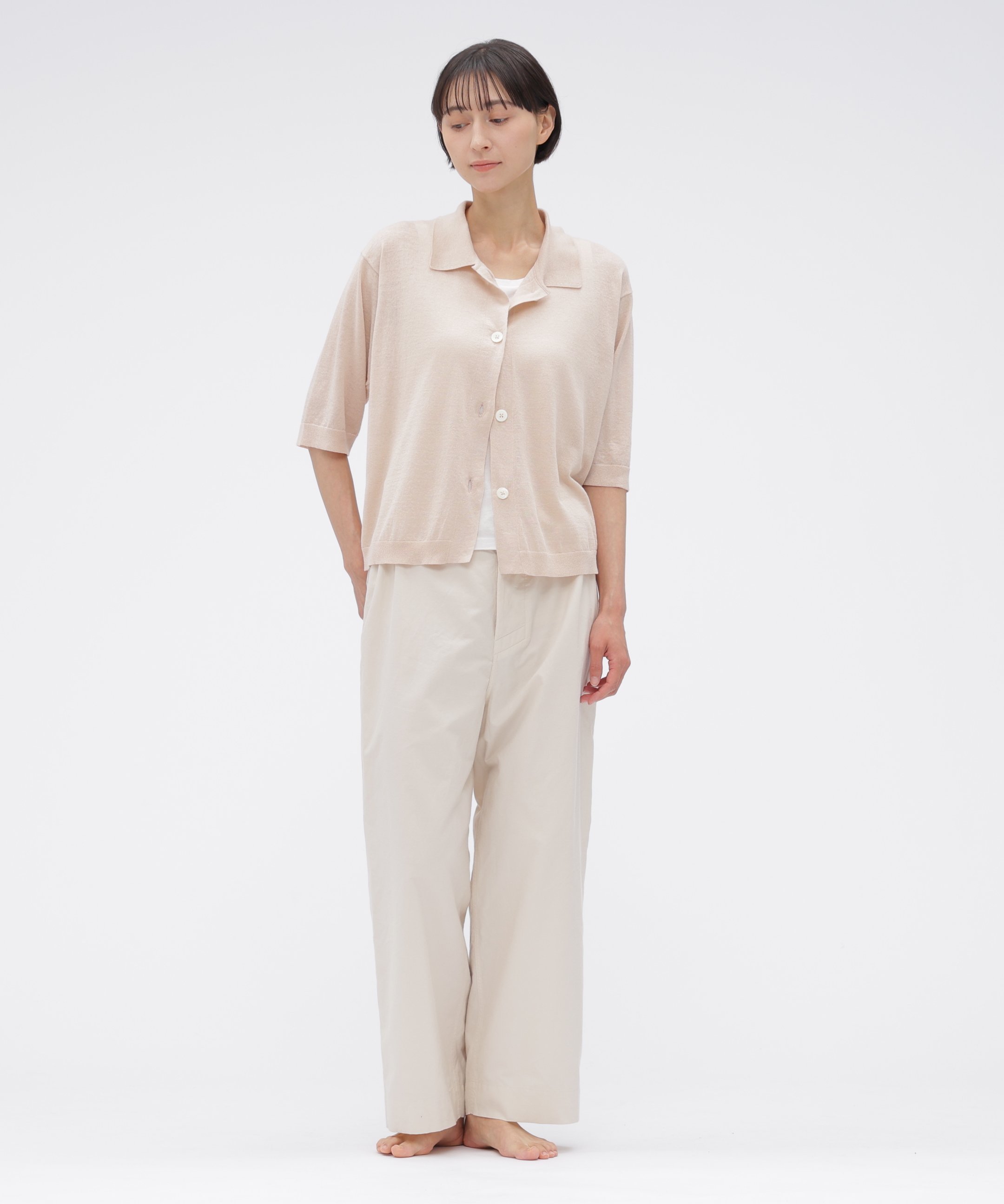 MARGARET HOWELL BRUSHED OXFORD PJ TROUSERS マーガレット・ハウエル パンツ その他のパンツ