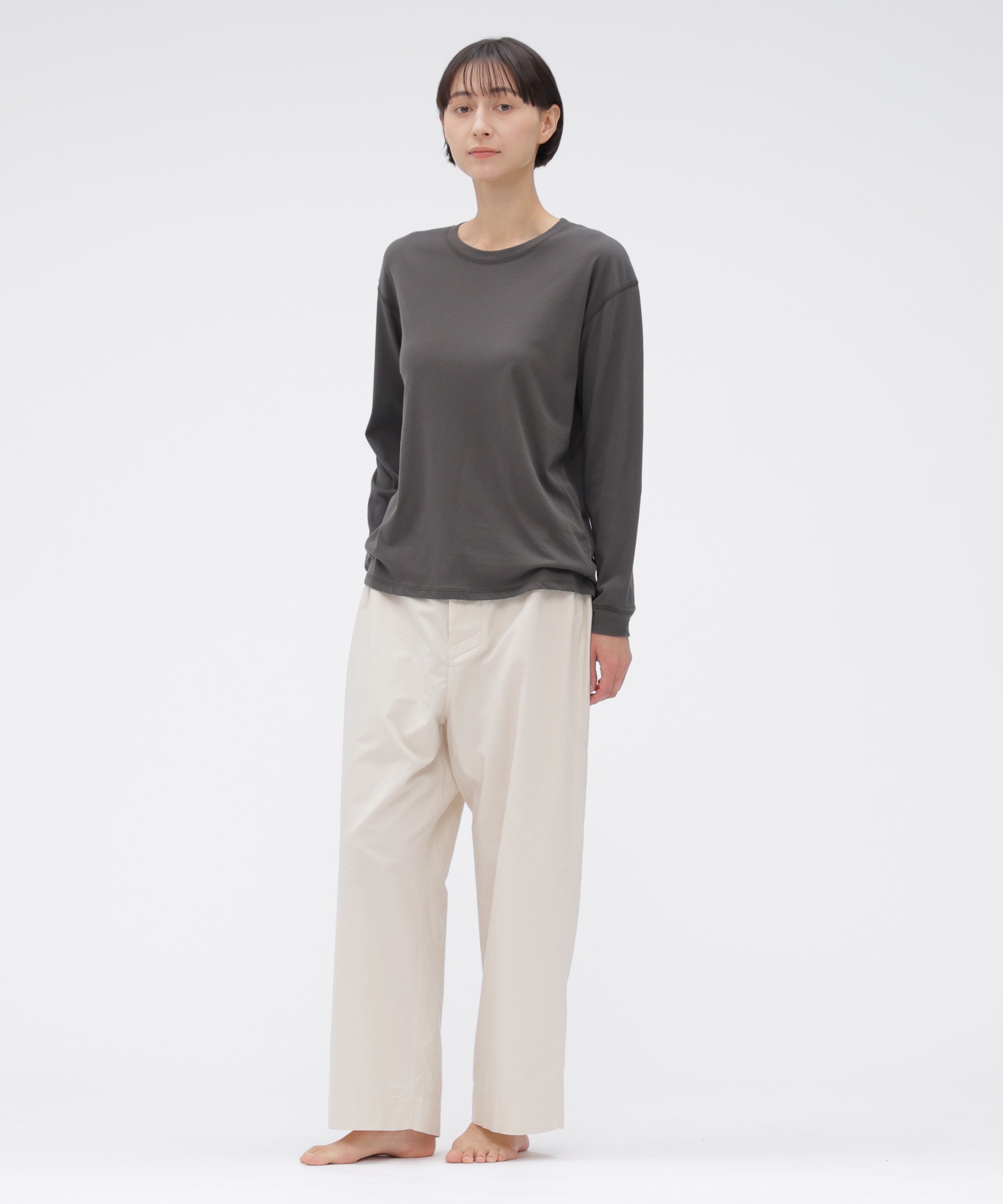MARGARET HOWELL BRUSHED OXFORD PJ TROUSERS マーガレット・ハウエル パンツ その他のパンツ