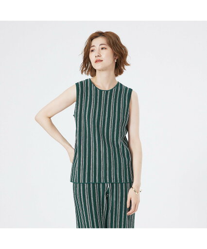 【SALE/44%OFF】abahouse mavie ストライプニットノースリーブプルオーバー アバハウス マヴィ トップス ニット グレー グリーン 【SALE/44%OFF】abahouse mavie ストライプニットノースリーブプルオーバー アバハウス マヴィ トップス ニット グレー グリーン