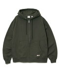 Goodwear Goodwear/(M)BIG ZIPパーカー ゴースローキャラバン トップス パーカー・フーディー カーキ グレー ピンク ベージュ ブラック【送料無料】