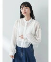 【SALE/30%OFF】earth music&ecology ギザギザショートシャツ アースミュージック&エコロジー トップス シャツ・ブラウス ブラック ...
