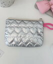 Mignonjour Mignonjour/(W)シルバーキルティングミニポーチ ミニョントレフル ルームヨンマルサンセレクティッド 財布・ポーチ・ケース ポー...