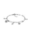 DIESEL ディーゼル アクセサリー メンズ ブレスレット シルバー DX1604040 ウォッチステーションインターナショナル アクセサリー・腕時計 ブレスレット・バングル シルバー【送料無料】(4)