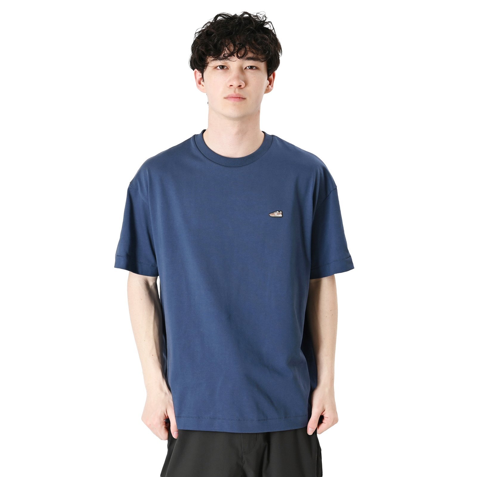 シューパッチショートスリーブTシャツ ニューバランス トップス カットソー・Tシャツ