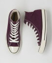 【SALE/15%OFF】BEAUTY & YOUTH UNITED ARROWS <CONVERSE(コンバース)>ALLSTARUSCOLORSHI/オールスター ビューティ&ユース ユナイテッドアローズ シューズ スニーカー/スリッポン パープル ブラック【送料無料】