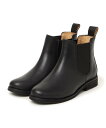 【SALE/30%OFF】SHIPS KIDS SHIPS KIDS:レザー サイド ゴア ブーツ シップス シューズ・靴 その他のシューズ・靴 ブラック【送料...