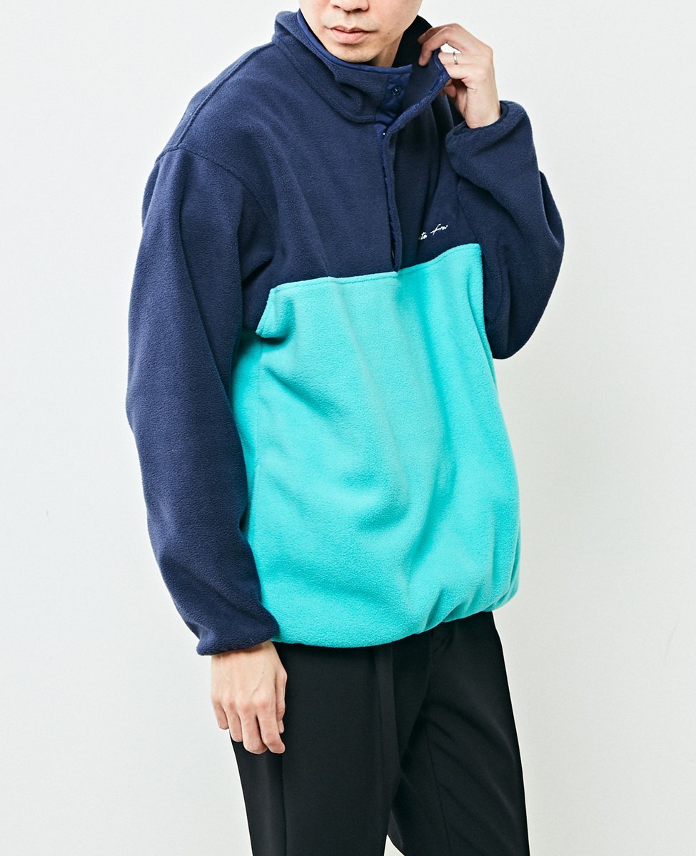 MEN'S MELROSE 【MASTER FRAME】両面起毛フリースプルオーバー メンズメルローズ トップス シャツ・ブ..