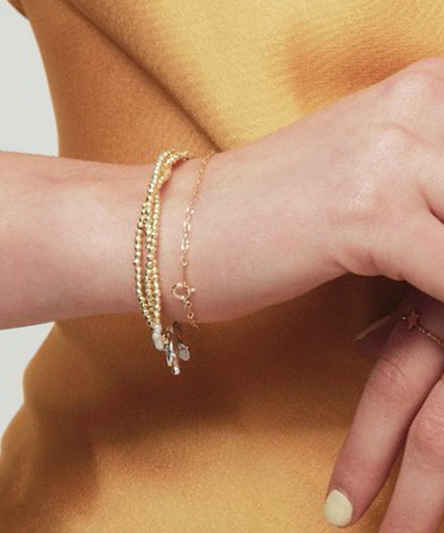 les bon bon les bon bon/venus bracelet ヴィーナス ブレスレット YG イエローゴールド K10 10K ジュエリー MA...