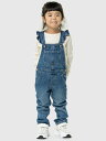 【SALE/40%OFF】GAP (K)babyGap ウォッシュウェル デニム オーバーオール ギャップ オールインワン・オーバーオール オーバーオール・サロ...