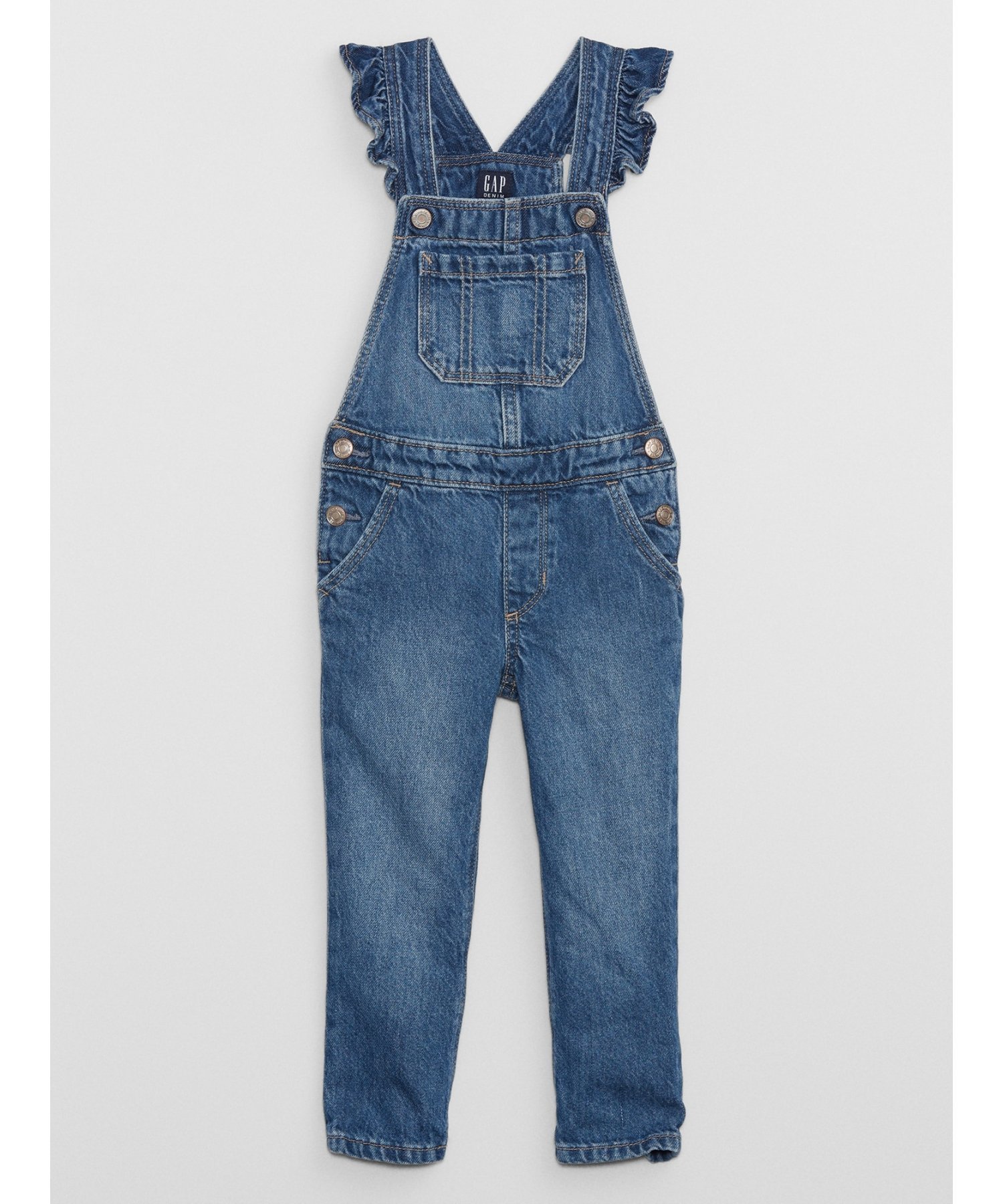 GAP (K)babyGap ウォッシュウェル デニム オーバーオール ギャップ オールインワン...