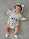 CIAOPANIC TYPY 【KIDS】【UCLA】TYPY別注BABYプリントスウェットロンパース チャオパニックティピー ファッション雑貨 その他のファッション雑貨 ホワイト グレー【送料無料】