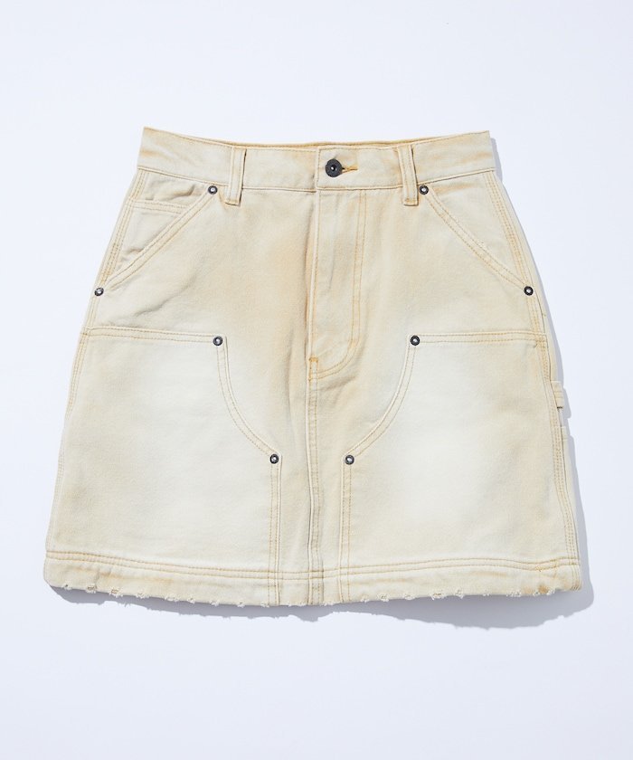 【SALE/50%OFF】NAUTICA クラッシュドミニスカート フリークスストア スカート その他のスカート ネイビー ベージュ【送料無料】
