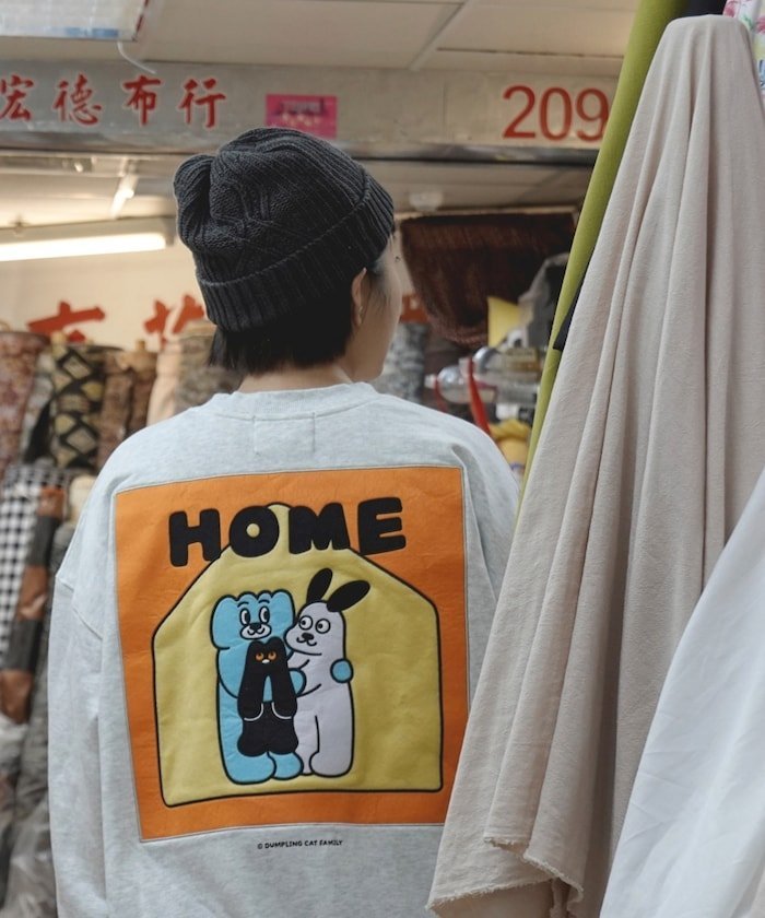 【SALE／65%OFF】FREAK'S STORE HOME SWT 24AW フリークスストア トップス スウェット・トレーナー ブラック グレー ホワイト