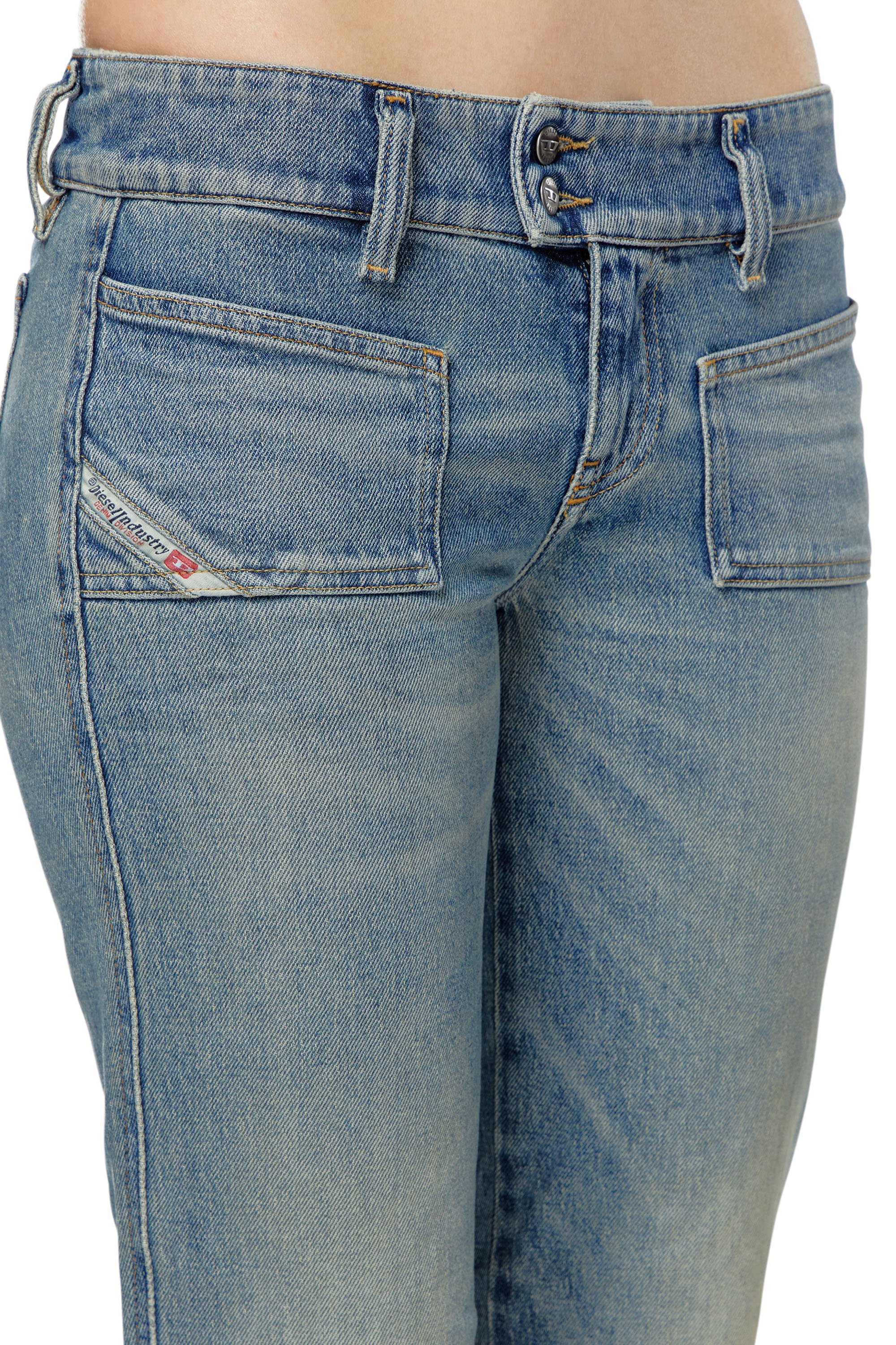 レディース デニム スリム ブーツカット D-HUSH L.30 ディーゼル パンツ ジーンズ・デニムパンツ ブルー
