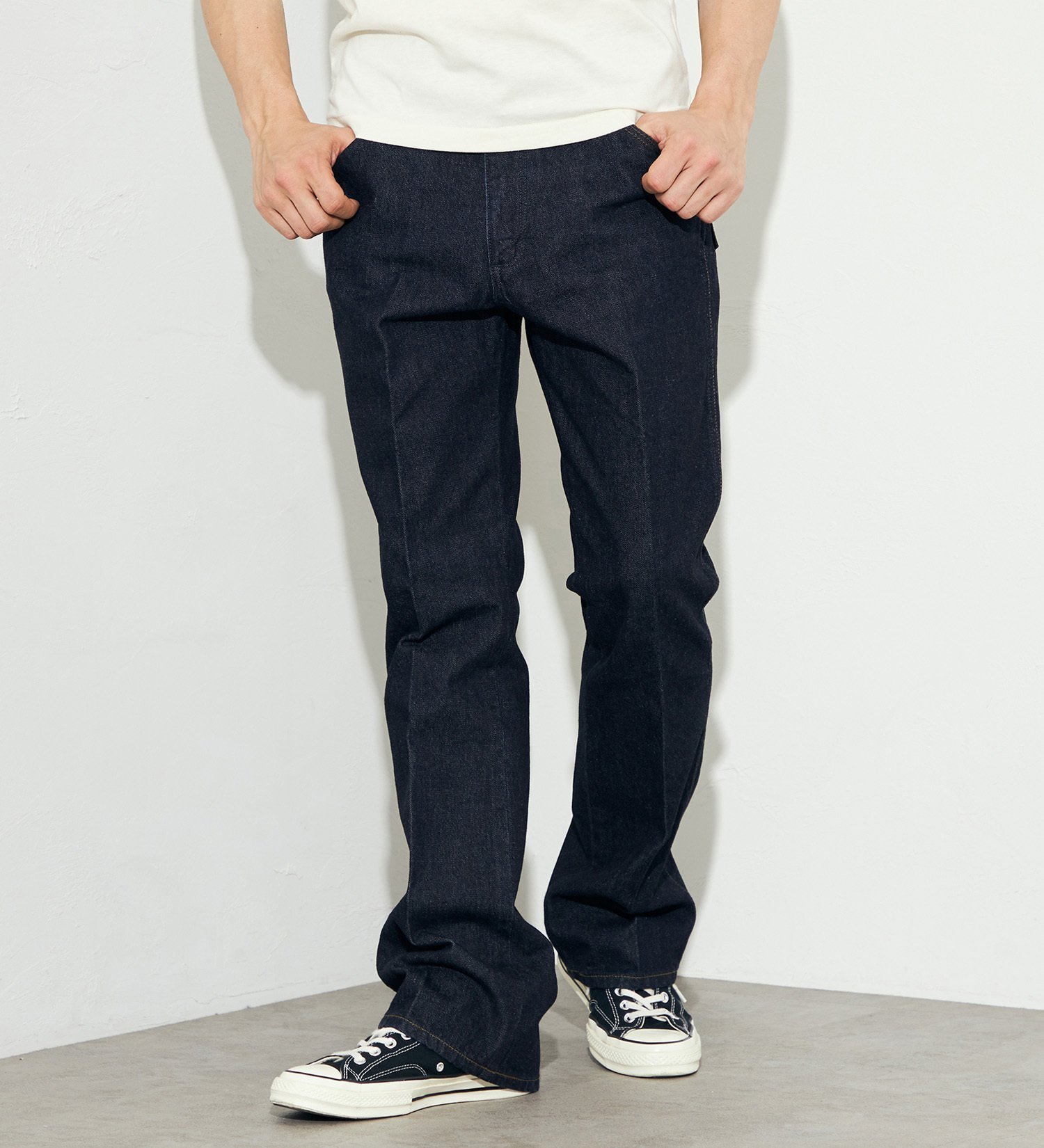 Wrangler Wrangler 【US ORIGINAL】77MWZ フレアジーンズ エドウインオンラインモール パンツ ジーンズ・デニムパンツ ブルー【送料無料】